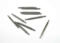 PLATA バネ棒 ステンレス製 時計工具 【 18mm 】 10個セット[定形外郵便、送料無料]mer003