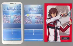 【中古】キャラカード 不二周助 応援メッセージカード＆ブロマイド 「新テニスの王子様～Cheer for the Prince～ in ナムコ」