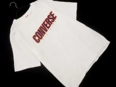 CONVERSE コンバース ロゴ プリント Tシャツ sizeM/白 ■◆ メンズのサムネイル