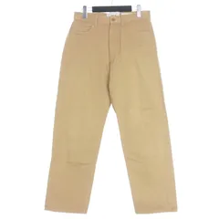 ヤエカ YAECA チノパンツ ワイドテーパード 30 KHAKI ベージュ 1761134のサムネイル