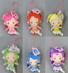 【中古】ぬいぐるみ 全6種セット わくわくおでかけぬいぐるみ ～プリキュアver.～ 「Yes！プリキュア5GoGo！×サンリオキャラクターズ」