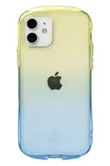 iFace Look in Clear Lolly iPhone 12/12 Pro ケース (レモン/サファイア) 【アイフォン12 アイフォン12Pro tpu カバー 透明 クリアケース 耐衝 [iPhone 12/12 Pro専用・レモン/サファイア]
