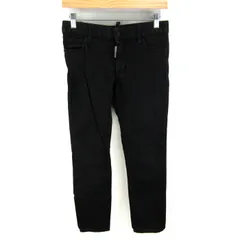 ディースクエアード スキニーパンツ ボトムス ストレッチ イタリア製 レディース 36サイズ ブラック DSQUARED2 【中古】