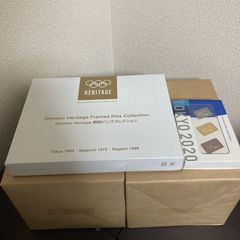 신품 정리 구입용 핀 배지 세트 4점 도쿄 올림픽 도쿄 패럴림픽