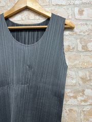 ISSEYMIYAKE イッセイミヤケ　タンクトップ　トップス　プリーツ