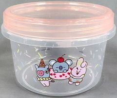 [중고] 머그컵·탕만 KOYA(아르엠) & MANG(제이 호프) & COOKY(정국) 디저트 스톡 컨테이너 [이치방쿠지 BT21 SWEET MAGIC] J-7상