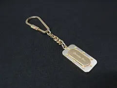 ChristianDior クリスチャンディオール キーホルダー ストラップ バッグチャーム メンズ レディース ゴールド系 DI4166