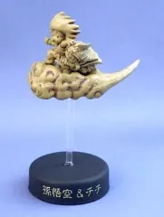 【中古】食玩 トレーディングフィギュア 4.孫悟空＆チチ 「ドラゴンボール ミニフィギュアセレクション」