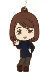 【中古】キーホルダー 家入硝子 ラバーチャーム きゅんキャラいらすとれーしょんず 「一番くじ 呪術廻戦 懐玉・玉折 ～弐～」 G賞