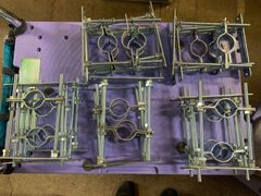 アカギ◆セットフロアー ナット付きプレート呼び径40A　24個【未使用】※保管品