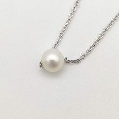 伊勢志摩英虞湾あこや真珠 5.4mm パールネックレス - メルカリ
