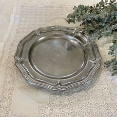 極美品☆レアアイテム☆】クリストフル ミニ花リムプレート - メルカリ