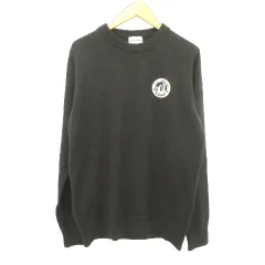 パーリーゲイツ PEARLY GATES ジャックバニー セーター ニット クルーネック 薄手 4 約S~Mサイズ こげ茶のサムネイル