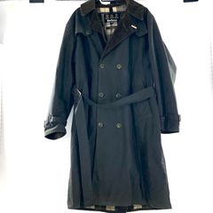 BARBOUR バブアー コート カーキ チェック柄 サイズ 40 メンズ アウター トレンチコート【PF-50】