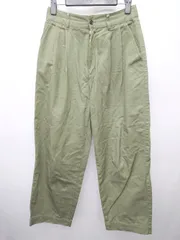 ◇ FREAK'S STORE フリークスストア テーパード タックパンツ サイズ縦 S 横 Ｍ- カーキ レディース P  【1407100031757】