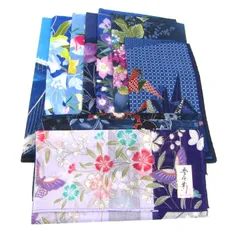 ハンカチ 10点セット 未使用 花柄 藍染など まとめて 大量 レディース