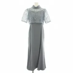 ドリードール Dorry Doll 3wayレースボレロ&マーメイドキャミドレス キャミワンピース ロング ボレロ ハイネック 半袖 総レース L 水色 ライトブルー 82305-AL /YT