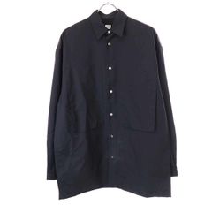 E.Tautz イ-トウツ ウールシャツ  ネイビー XS