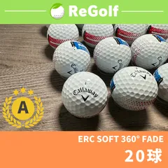 Callaway - 【中古】 【送料無料】 ロストボール キャロウェイ ERC SOFT 360° FADE トリプルトラック 2023年モデル 20球 Aランク リゴルフ Callaway - 【中古】 【送料無料】 ロストボール キャロウェイ