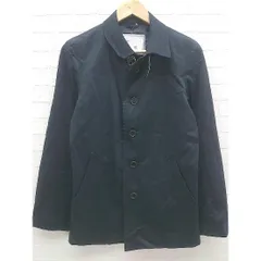 ◇ nano universe ナノユニバース 長袖 ジャケット コート S ブラック系 #  【1002799881715】