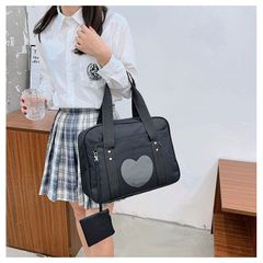 超可愛いJKバック! スクールバッグ 合皮 JK鞄 制服 学生鞄 JK 子供 学生鞄 学生バッグ 学生かばん トートバッグ コスプレ 女子高生 中学生 バッグ イベント用多機能 定番 学生カバン 学校 通学 塾 スクール ボストン高校生修学旅行 かばん