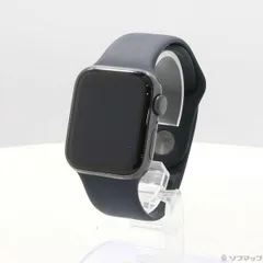 〔中古品〕 Apple Watch SE 第1世代 GPS 40mm スペースグレイアルミニウムケース ミッドナイトスポーツバンド【377】