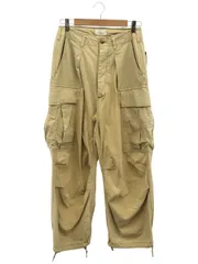 ヘリル herillカーゴパンツ ベージュ 中古・古着通販】HERILL (ヘリル) Ripstop Jungle Fatiguepants