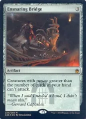 MTG　罠の橋/Ensnaring Bridge　部分光沢　Foil MTG 罠の橋/Ensnaring Bridge 部分光沢 Foil - メルカリ