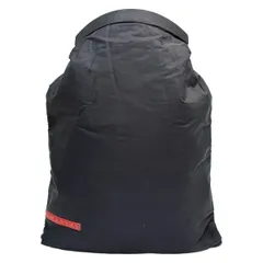 【美品】PRADA プラダスポーツ　メッシュ　リュックサック　レッドライン 美品✨ プラダスポーツ PRADA SPORT リュック ブラック ナイロン
