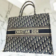 超極美品 クリスチャンディオール オブリーク ブックトート ラージ トートバッグ DIOR | Dior Book Tote バッグ ラージ ディオール オブリーク エン