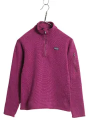 【お得なクーポン配布中!】 パタゴニア ベターセーター ハーフジップ レディース S / 11年製 アウトドア 裏起毛 フリース セーター プルオーバー ジャケット ブルゾン