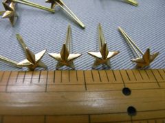 ★金色　星章　割り足付き　10個セット★日本製　新品★