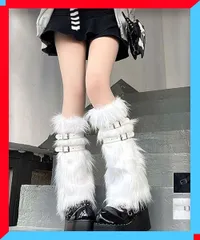 新品 レディース レッグウォーマー ベルト付き 美脚 暖かい靴下 秋冬 人気 コスチューム 文化祭 学園祭【送料無料】