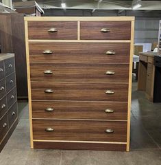 美品 橋詰家具 楠無垢材 国産 ミドルチェスト タンス チェスト 箪笥