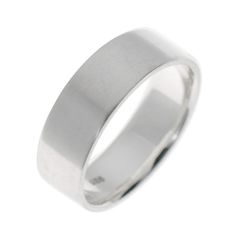 シルバー925 ツヤ消し加工 平打ちリング 7mm シンプル定番リング 指輪 リング ペアリング 10号~24号 指輪 幅広 太め メンズ レディース ユニセックス