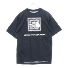 THE NORTH FACE (ザノースフェイス) BANDANA SQUARE LOGO TEE ショートスリーブバンダナスクエアロゴ Tシャツ NT32446