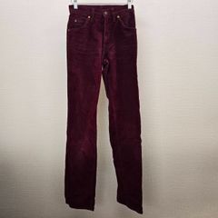 Levi's コーデュロイパンツ 赤 ヴィンテージ メンズ 古着 M-C-456