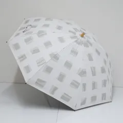 【サンバリア100 】折りたたみ日傘 ２段折 / 無地 ホワイト　晴雨兼用 サンバリア100 2段折日傘 無地 ホワイト 白 木曲がり手元｜Yahoo