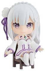 【中古】(非常に良い)ねんどろいど Swacchao! Re:ゼロから始める異世界生活 エミリア ノンスケール プラスチック製 塗装済み可動フィギュア パープル G12664
