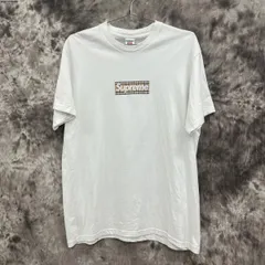 2024年最新】Supreme Burberry Box Logo Teeの人気アイテム - メルカリ