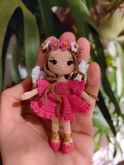 イルメールハッピードールサイズエプロン付きワンピースセット 2jewel