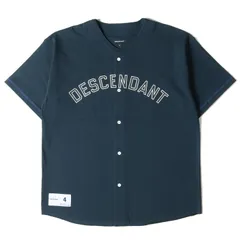 DESCENDANTDESCENDANT ベースボールシャツ ディセンダント　サイズ3 美品