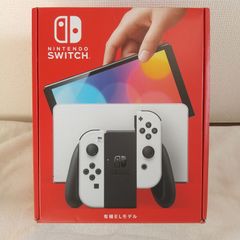 Nintendo Switch (有機ELモデル) HEG-S-KAAAA [ホワイト] ① ほぼ未使用
