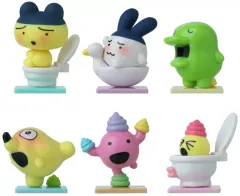 【中古】トレーディングフィギュア 全6種セット 「Tamagotchi Collectibles Poop Time」