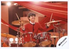 【中古】生写真(ジャニーズ) 関ジャニ∞/錦戸亮/横型・衣装赤・ドラム/公式生写真