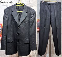 Paul Smith ポールスミス スーツ 黒 チェルッティ生地 L - メルカリ