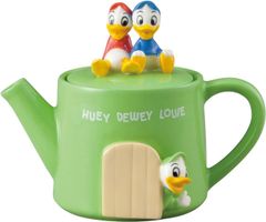ヒューイ・デューイ・ルーイ ティーポット 350ml グリーン SAN2959