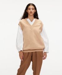NIKE ✴︎ 茶色　ブラウン　大判　ベスト　XSサイズ