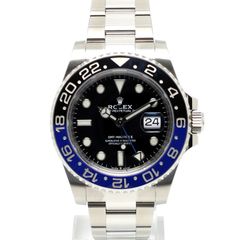 【楠本質店/元住吉】未使用品　ロレックス/ROLEX　GMTマスターII　126710BLNR　黒青ベゼル　オイスターブレス　ランダム番　購入日：2020年12月　メンズ　腕時計