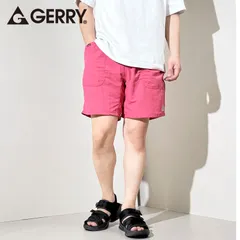 新品 GERRY 水陸両用 ナイロン ショートパンツ メンズ 短い 速乾 バギーズショーツ クライミングショートパンツ ハーフパンツ アウトドア ショーツ ショッキングピンク ビビッドピンク 桃色 M L LL XL チェリーピンク 078600